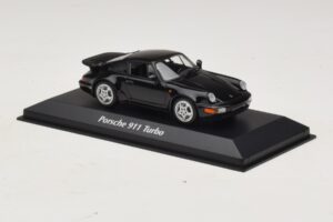 Porsche 911 964 Turbo Schwarz Maxichamps 1:43 940069101 Metall – Bild 3 von 5