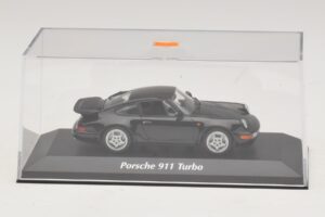Porsche 911 964 Turbo Schwarz Maxichamps 1:43 940069101 Metall – Bild 4 von 5