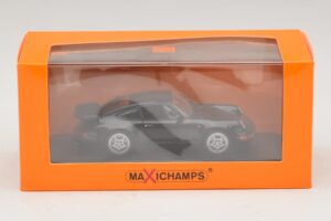 Porsche 911 964 Turbo Schwarz Maxichamps 1:43 940069101 Metall – Bild 5 von 5