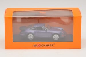 Porsche 911 964 Turbo Violett Metallic Maxichamps 1:43 940069100 Metall – Bild 5 von 5