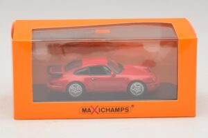 Porsche 911 964 Turbo Rot Maxichamps 1:43 940069102 Metall – Bild 5 von 5