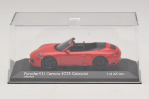 Porsche 911 991.1 Carrera 4 GTS Cabriolet Rot Minichamps 1:43 410067330 Metall – Bild 4 von 5