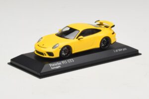 Porsche 911 991.1 GT3 Gelb Minichamps 1:43 410066020 Metall – Bild 2 von 5