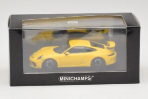 Porsche 911 991.1 GT3 Gelb Minichamps 1:43 410066020 Metall – Bild 5 von 5