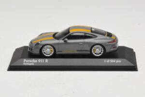 Porsche 911 991.1 R Grau Minichamps 1:43 410066232 Metall