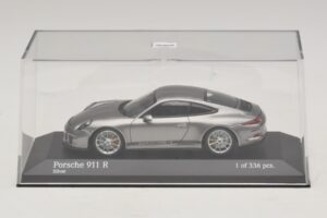 Porsche 911 991.1 R Silber Minichamps 1:43 410066224 Metall – Bild 4 von 5