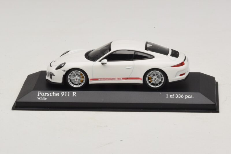 Porsche 911 991.1 R Weiss Minichamps 1:43 410066221 Metall