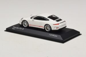 Porsche 911 991.1 R Weiss Minichamps 1:43 410066221 Metall – Bild 3 von 5