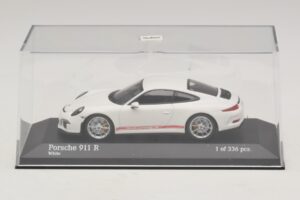 Porsche 911 991.1 R Weiss Minichamps 1:43 410066221 Metall – Bild 4 von 5