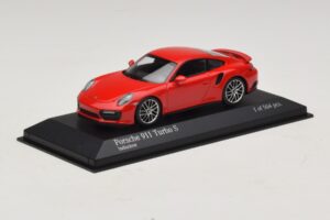 Porsche 911 991.1 Turbo S Rot Minichamps 1:43 410067170 Metall – Bild 2 von 5