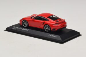 Porsche 911 991.1 Turbo S Rot Minichamps 1:43 410067170 Metall – Bild 3 von 5