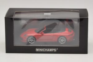 Porsche 911 991.2 Carrera 4 Cabriolet Rot Minichamps 1:43 410067230 Metall – Bild 5 von 5