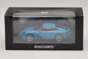 Porsche 911 991.2 Carrera 4S Blau Minichamps 1:43 410067242 Metall – Bild 5 von 5