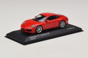 Porsche 911 991.2 Carrera 4S Rot Minichamps 1:43 410067240 Metall – Bild 2 von 5
