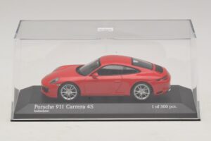 Porsche 911 991.2 Carrera 4S Rot Minichamps 1:43 410067240 Metall – Bild 4 von 5