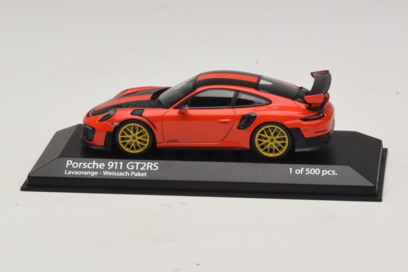 Porsche 911 991.2 GT2 RS Weissach Package Orange Minichamps 1:43 Porsche 911 991.2 GT2 RS Weissach Package Orange Minichamps 1:43 410067224 Metall