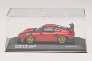 Porsche 911 991.2 GT2 RS Weissach Package Rot Minichamps 1:43 410067221 Metall – Bild 4 von 5