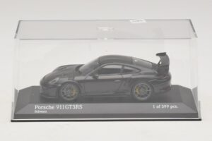 Porsche 911 991.2 GT3 RS Schwarz Minichamps 1:43 410067021 Metall – Bild 4 von 5