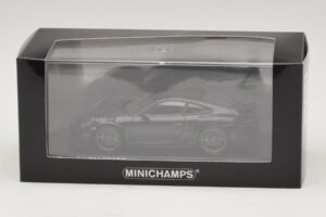 Porsche 911 991.2 GT3 RS Schwarz Minichamps 1:43 410067021 Metall – Bild 5 von 5