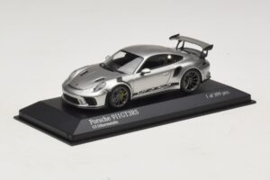 Porsche 911 991.2 GT3 RS Silber Minichamps 1:43 410067020 Metall – Bild 2 von 5