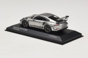 Porsche 911 991.2 GT3 RS Silber Minichamps 1:43 410067020 Metall – Bild 3 von 5