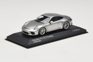 Porsche 911 991.2 GT3 Touring Silber Minichamps 1:43 410067422 Metall – Bild 2 von 5