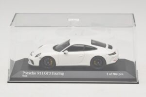 Porsche 911 991.2 GT3 Touring Weiss Minichamps 1:43 410067420 Metall – Bild 4 von 5