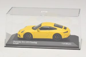 Porsche 911 991.2 GT3 Touring Gelb Minichamps 1:43 410067421 Metall – Bild 4 von 5