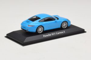 Porsche 911 991 Carrera S Blau Maxichamps 1:43 940060220 Metall – Bild 2 von 5