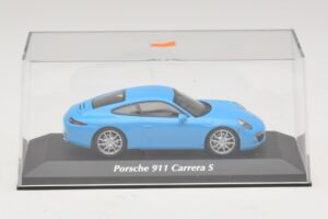 Porsche 911 991 Carrera S Blau Maxichamps 1:43 940060220 Metall – Bild 4 von 5