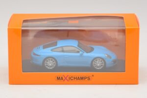 Porsche 911 991 Carrera S Blau Maxichamps 1:43 940060220 Metall – Bild 5 von 5