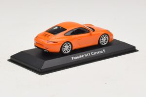 Porsche 911 991 Carrera S Orange Maxichamps 1:43 940060221 Metall – Bild 2 von 5