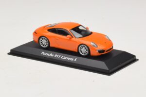 Porsche 911 991 Carrera S Orange Maxichamps 1:43 940060221 Metall – Bild 3 von 5