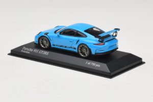 Porsche 911 991 GT3 RS Blau Minichamps 1:43 410063222 Metall – Bild 3 von 5