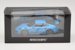 Porsche 911 991 GT3 RS Blau Minichamps 1:43 410063222 Metall – Bild 5 von 5