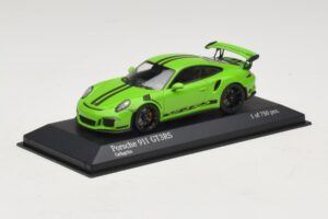 Porsche 911 991 GT3 RS Grün Minichamps 1:43 410063224 Metall – Bild 2 von 5