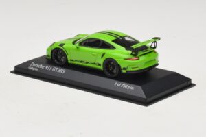 Porsche 911 991 GT3 RS Grün Minichamps 1:43 410063224 Metall – Bild 3 von 5