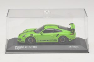 Porsche 911 991 GT3 RS Grün Minichamps 1:43 410063224 Metall – Bild 4 von 5