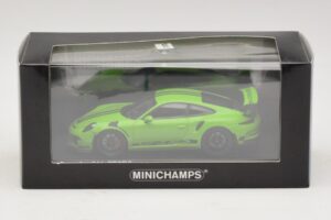 Porsche 911 991 GT3 RS Grün Minichamps 1:43 410063224 Metall – Bild 5 von 5