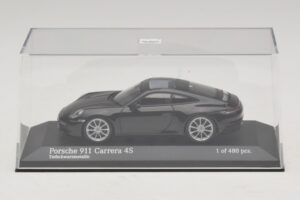 Porsche 911 992 Carrera 4S Schwarz Metallic Minichamps 1:43 410069320 Metall – Bild 4 von 5