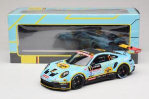 Porsche 911 992 Rally GT #1 C. Cherain / D. Withers Rallye de Wallonie 2025 IXO 1:18 18RMC254 Metall – Bild 6 von 6