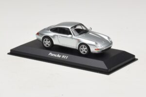 Porsche 911 993 Silber Maxichamps 1:43 940063001 Metall – Bild 3 von 5