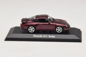 Porsche 911 993 Turbo Rot Metallic Maxichamps 1:43 940069200 Metall