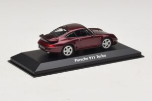 Porsche 911 993 Turbo Rot Metallic Maxichamps 1:43 940069200 Metall – Bild 2 von 5