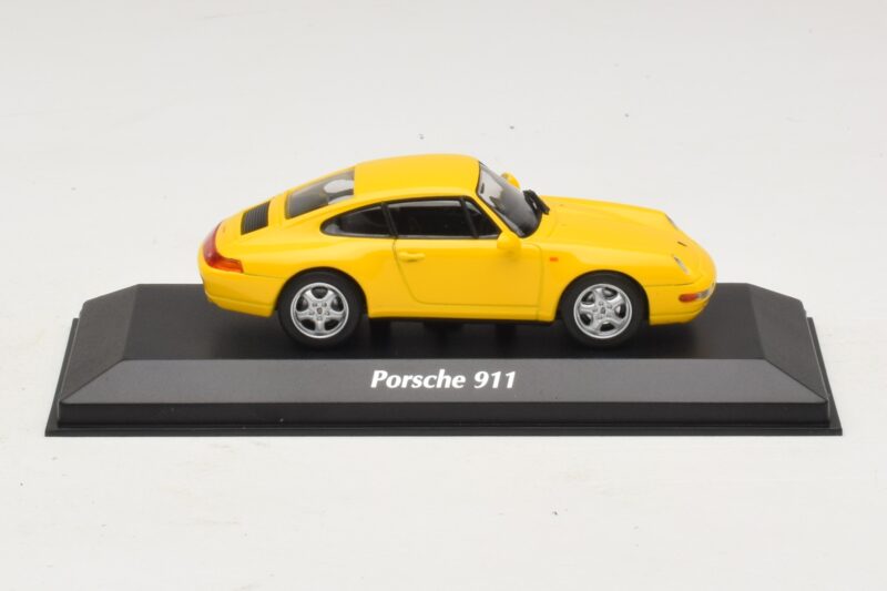 Porsche 911 993 Gelb Maxichamps 1:43 940063000 Metall