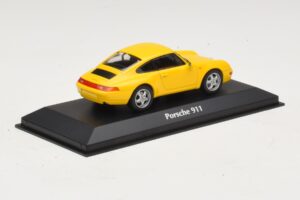 Porsche 911 993 Gelb Maxichamps 1:43 940063000 Metall – Bild 2 von 5