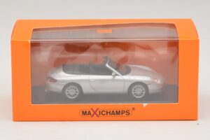 Porsche 911 996 Cabriolet Silber Maxichamps 1:43 940061031 Metall – Bild 5 von 5