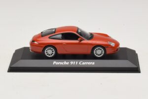 Porsche 911 996 Carrera Orange Metallic Maxichamps 1:43 940061021 Metall