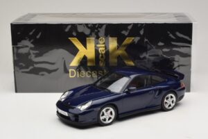 Porsche 911 996 GT2 Dunkelblau Metallic KK-Scale 1:18 KKDC181452 Metall – Bild 6 von 6
