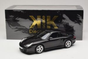 Porsche 911 996 Turbo Schwarz Metallic KK-Scale 1:18 KKDC181472 Metall – Bild 6 von 6